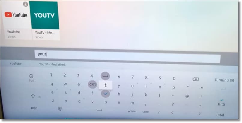 Samsung Smart TV'ye YouTube Yükleme