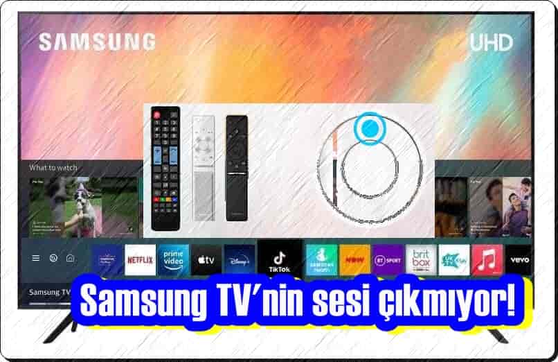 Samsung TV'nin Sesi Çıkmıyor Ne Yapmalıyım?