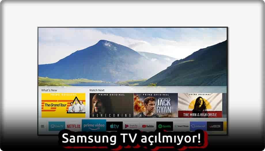 Samsung TV Açılmıyor!