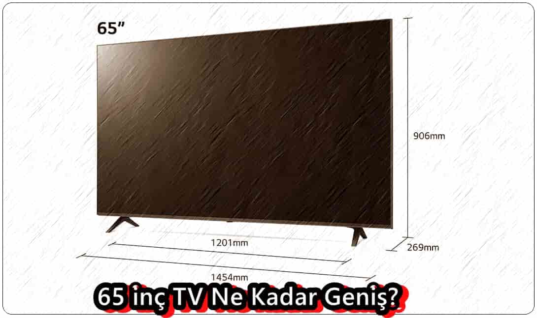 65 inç TV Ne Kadar Geniştir?
