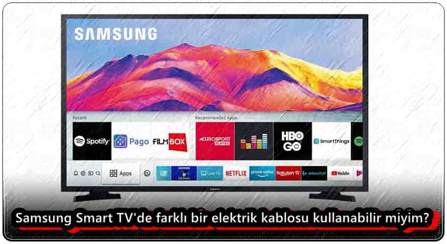 Samsung TV Güç Kabloları Arasında Herhangi Bir Fark Var Mı?
