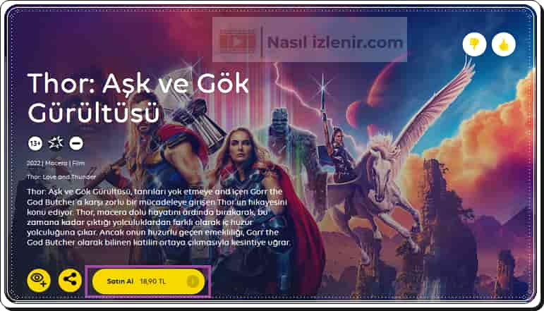 TV Plus'ta Film Satın Alma Nasıl Yapılır?