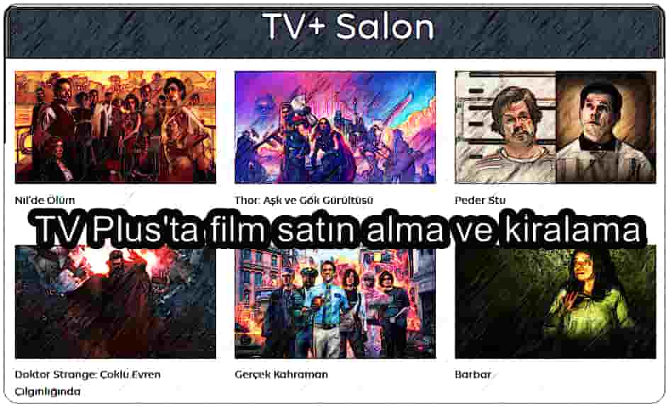 TV Plus'ta Film Satın Alma Nasıl Yapılır?