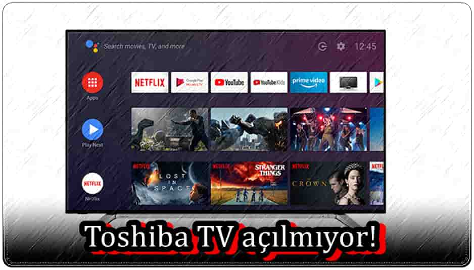 Toshiba TV Açılmıyor!