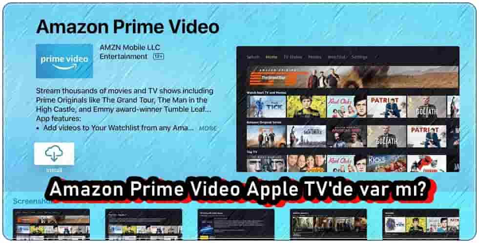 Amazon Prime Video Apple TV'de Var Mı?