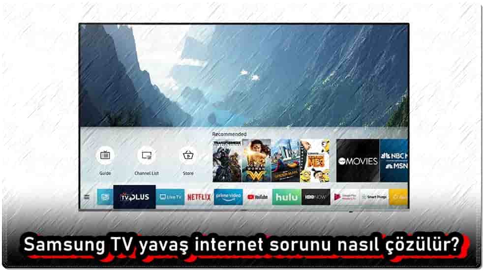 Samsung TV Yavaş İnternet Sorununu Nasıl Düzeltirim?