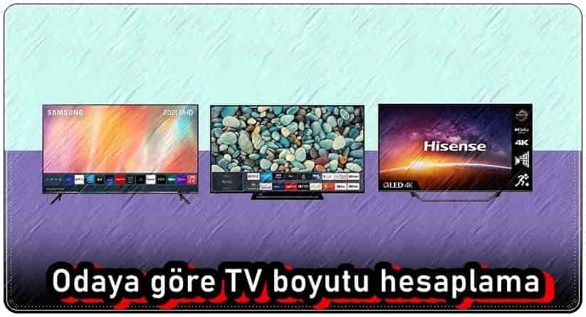 Odaya Göre TV Boyutu Hesaplama